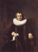 Portrait of Margaretha de Geer.Wife of Jacob Trip Rembrandt